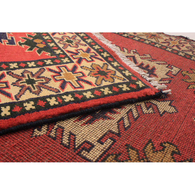 Tapis d’intérieur en laine de couloir 2 pi 9 po x 9 pi 4 po à la main one-of-kind-noué la 2010 one kargahi Kalen