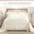 Remi All Season Breathable Jacquard Geometric Fringe Cotton-Poly Blend Bedspread Set With Shams-1407699623-1407699677