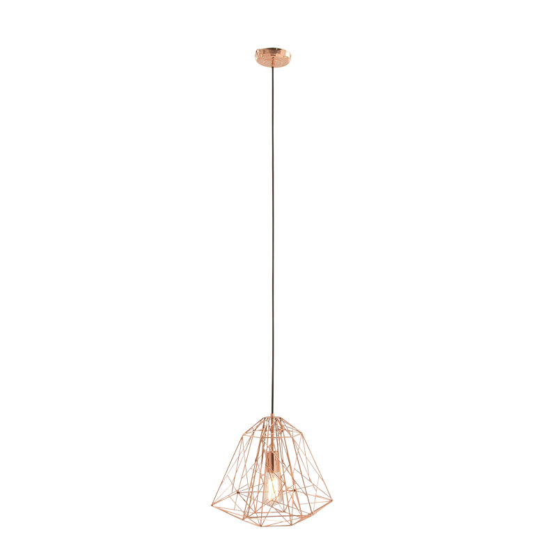 Ayelin 1 - Light Copper Single Pendant