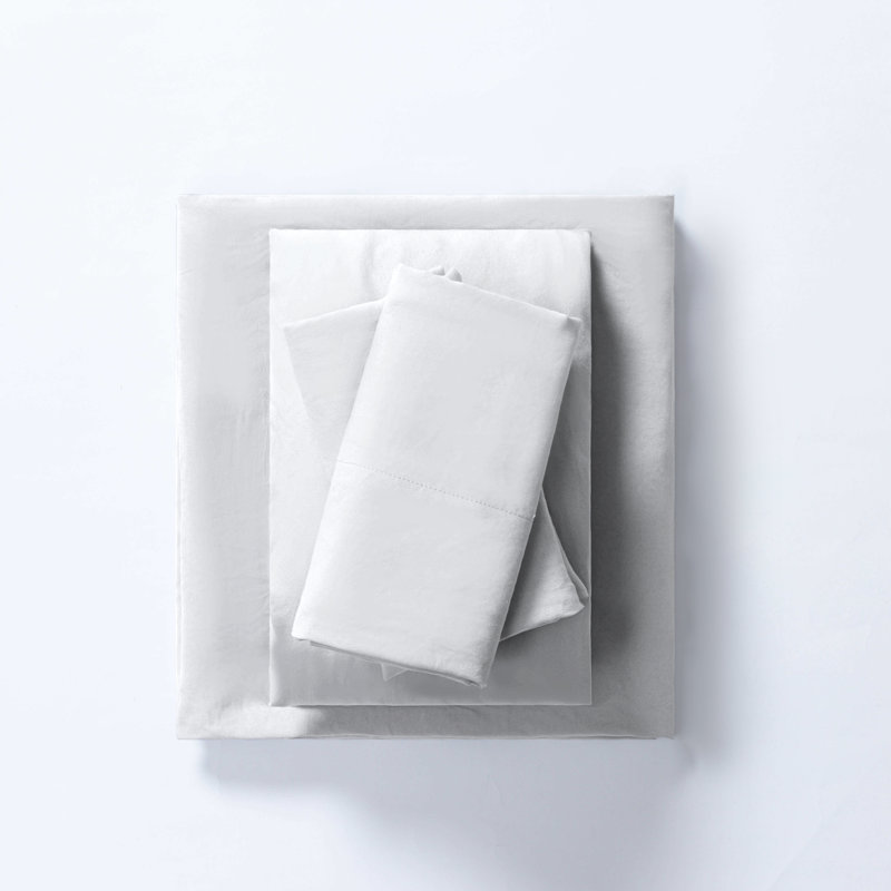 Ensemble de draps en microfibre ultra douce AVEDON - ensemble de 4 pièces, Très grand, Gris