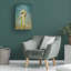 Art mural sur toile tendue - Hendy Mp «Hallo», décoration murale pour le salon, la chambre à coucher ou le bureau - 22 x 32