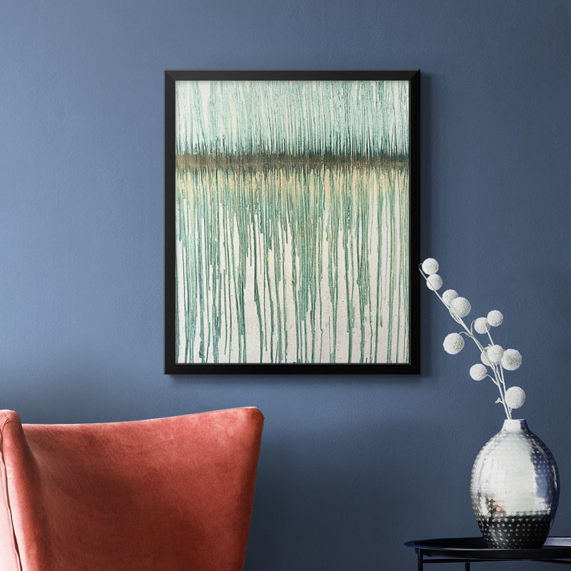 Toile embellie de qualité supérieure avec cadre encadré prêt à accrocher, H 24 po x l 20 po, Noir