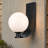 Violante Steel Wall Light-114009023