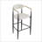 Faux Leather Counter Height Barstools,Set Of 2