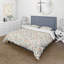 Ensemble de housse de couette Peach Green Soft Vintage Flower Paradise I - Floral-109160946