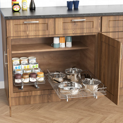 Prep & Savour Azion Pull Out Drawer & Reviews | Wayfair