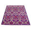 Tapis unique en laine noué à la main 6 pi x 8 pi 7 po New Age Lahore Finest Deeson