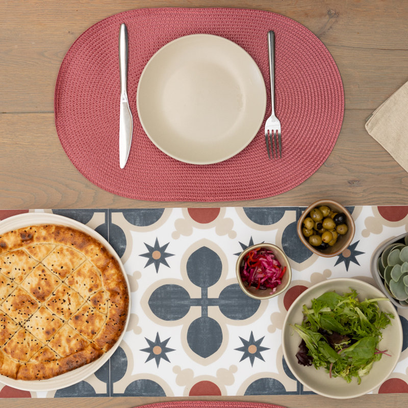 Polyester No Pattern Placemat