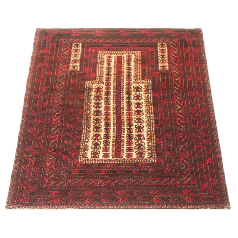 Teimani Beige Rug 3'2" x 5'2"