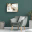 Art mural sur toile tendue - «Pale Relic I» de Melissa Wang pour décoration de salon, de chambre à coucher ou de bureau - 14 x 19