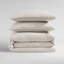 Calvin Klein Washed Percale Cotton Solid Comforter Set-1278333972-1278333973