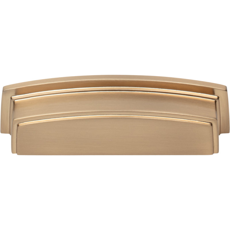 Cup / Bin Pull, Satin Bronze