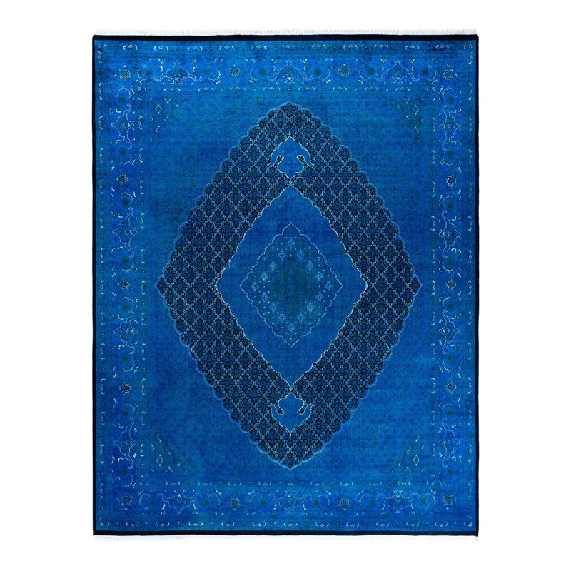 Navin One-of-a-Kind 8' 2" X 10' 4" Hand Knotted Area Rug