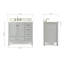 Ensemble de meuble-lavabo simple 37 po Flynt-64627227-64627228