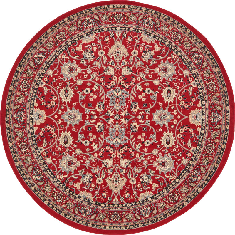 Hanan Floral Indoor Rug, Round 7'10"
