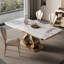 Table de salle à manger rectangulaire de luxe moderne-107361132