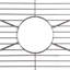 Grille d'évier 31 po x 13 po