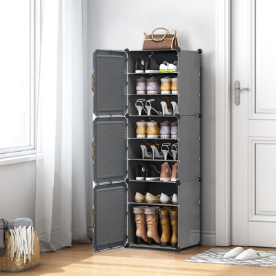 16 - Pair Shoe Storage Cabinet