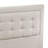 3-Piece Platform Queen Bedroom Set with 1 Upholstered Bed and 2 Small Nightstands - Mist Beige Linen Fabric-1650478943-1650478939