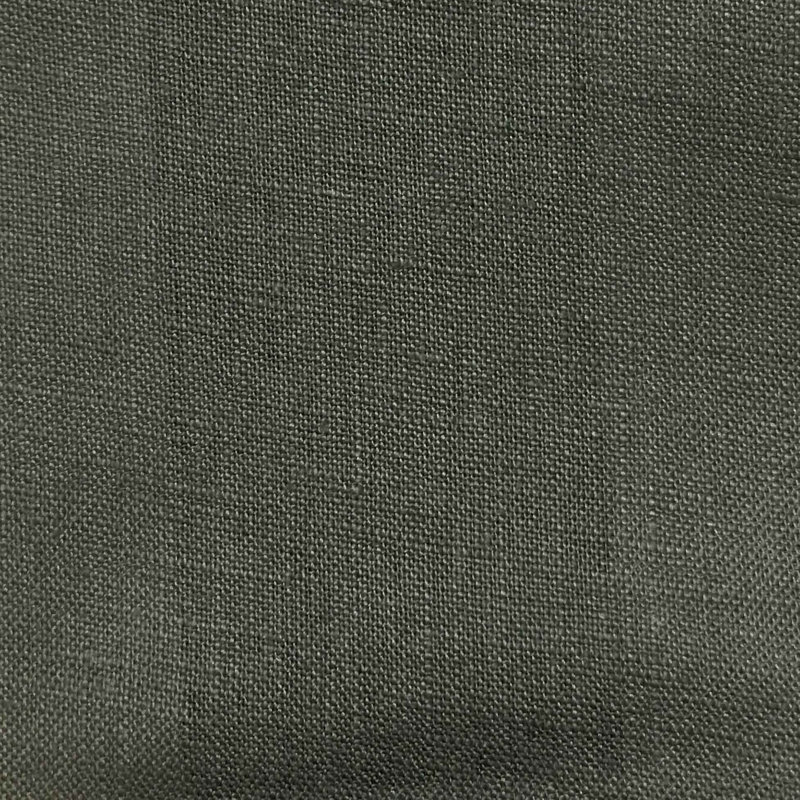 Tissu en lin Newport-Brighton, Gris acier