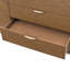 Portrait Dresser With LED Lights - Sienna Brown