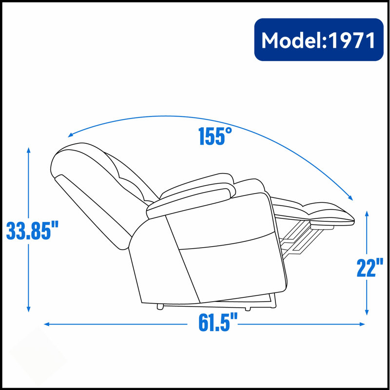 Large Power Lift Recliner Chair With Massage, Heat, And USB Ports For Elderly Comfort And Support, Brown