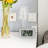 Self-Sensing Digital Alarm Clock - Silver