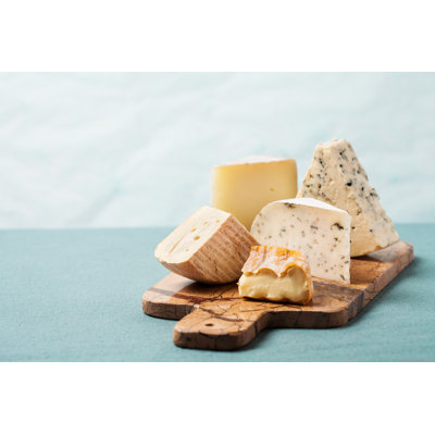 Variety Of Cheese by Natalia Van Doninck - Wrapped Canvas Print