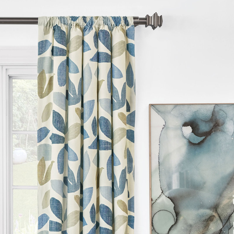 Mira Room Darkening Curtain, 48" W x 108" L