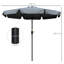 266cm Tilt Market Parasol-385458093