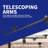 Telescoping Dual Monitor Desk Mount