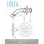 Pomme de douche Amin