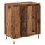  Sideboard Black Oak 60 X 35 X 70 Cm Engineered Wood-1557964634