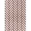 Loft Modern Chevron Living Room Area Rug and Runner Soft Pile-124621639-124621645
