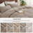 Bedsure Cotton Duvet Cover King - Luxury Slub Weave 100% Cotton Duvet Cover Set with a Linen Like Textured, Easy Change Durable Bedding Set 3 Pieces, Tannish Linen Grey, 104" x 90"-117060336-116727415