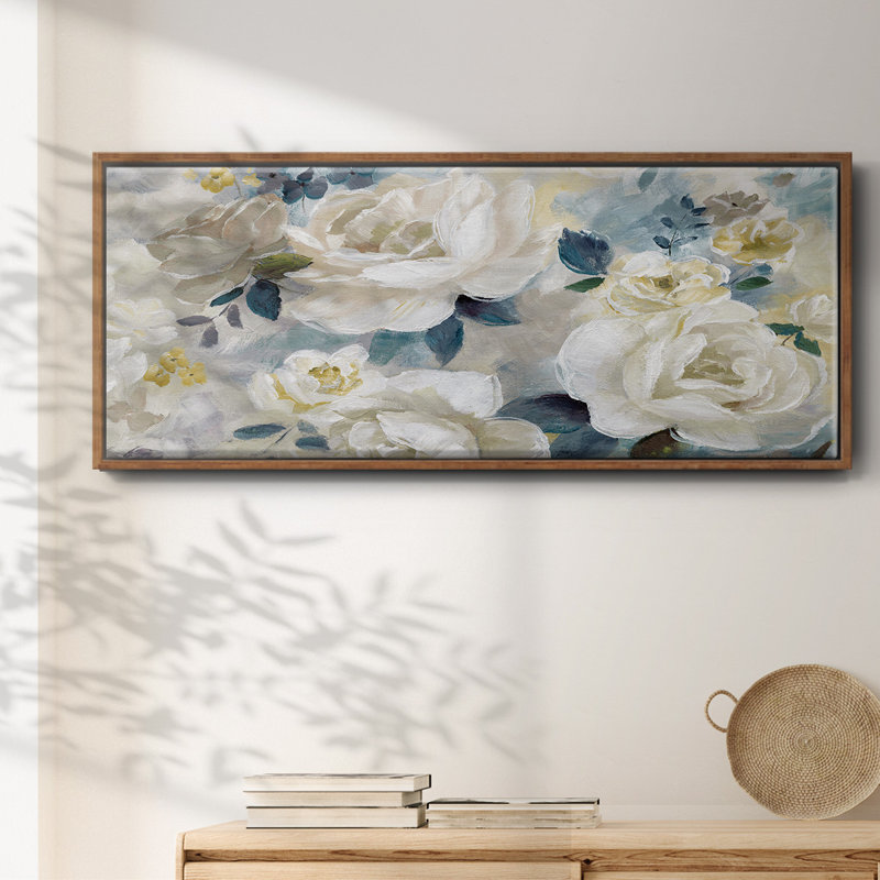 Simple, lumineux et audacieux - Toile avec cadre, H 20 po x l 50 po