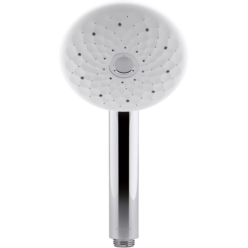 Exhale B120 Rain Handheld Shower Head, Polished Chrome