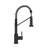 Modern 19" Matte Black Kitchen Faucet With Single Handle - Stainless Steel 304 For Long-Lasting Durability Handle, A Stylish Home Bathroom Interior