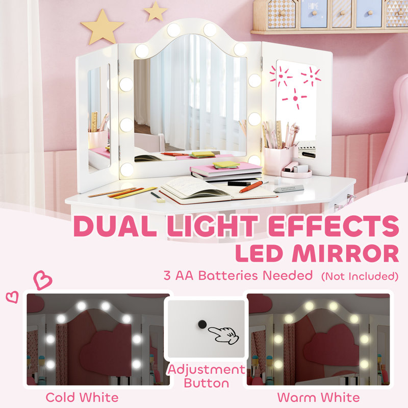 Dressing Table with Mirror