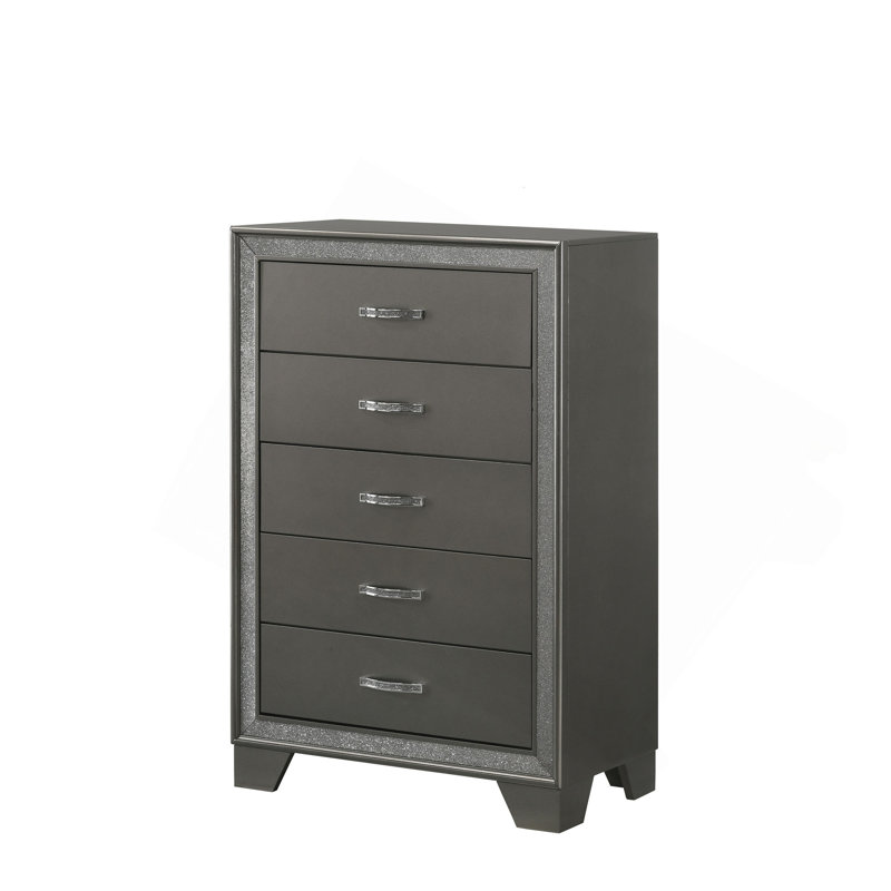Commode de chevet contemporaine 1Pc