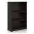 JAYA Simple Home 3-Tier Bookcase Espresso Adjustable Shelves Living Room Storage-1381476793