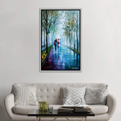 " Foggy Stroll " by Leonid Afremov