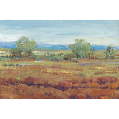 «Red Clay II», peinture sur toile