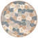 Coreatha Martha Stewart Hand Tufted Wool/Viscose Floral Rug in Brown/Blue