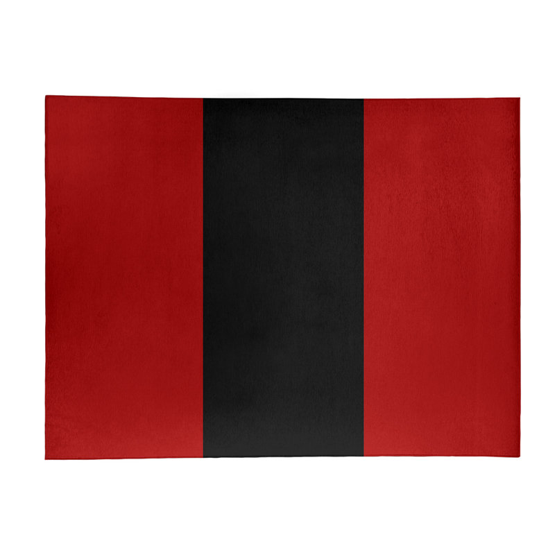 Tapis à rayures de football san francisco, Rectangle 5 pi x 7 pi