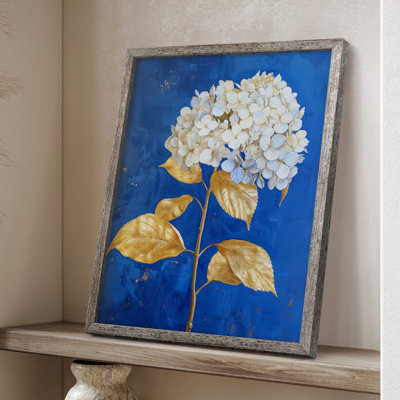 Reproduction encadrée FLORAL Series XCI - bois massif