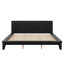 Base de lit plateforme en bois, base de lit avec tête de lit et lattes de bois-2114170558-2114170554