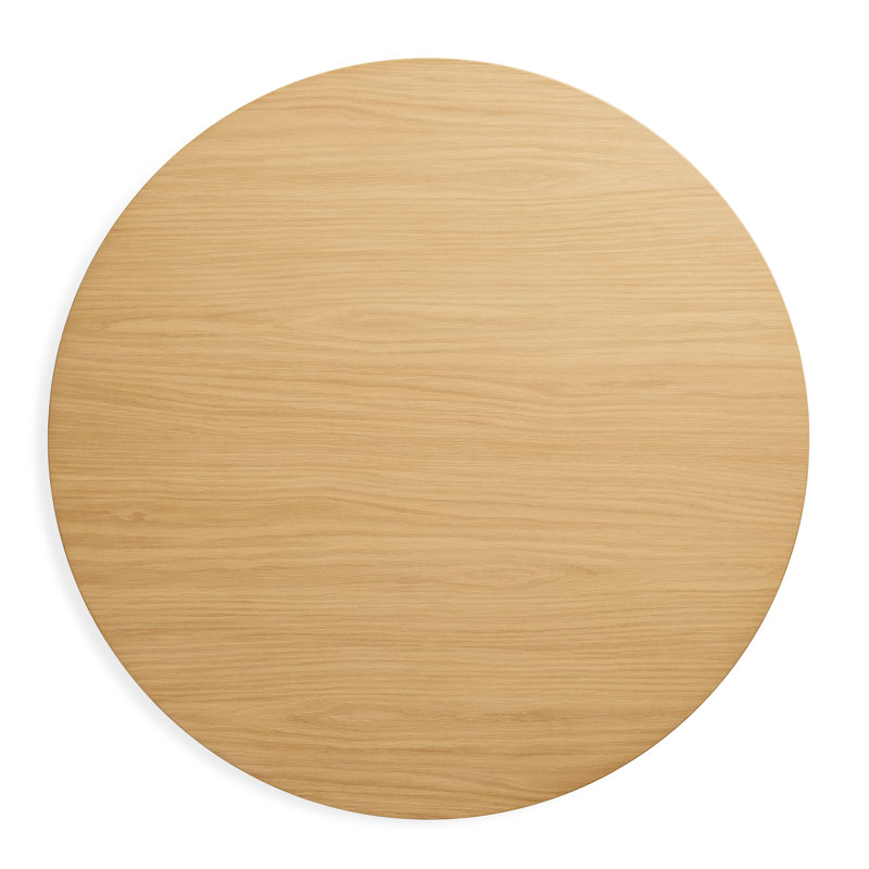 4 Quarter Round Solid Wood Dining Table, 48" W x 48" L, White Oak