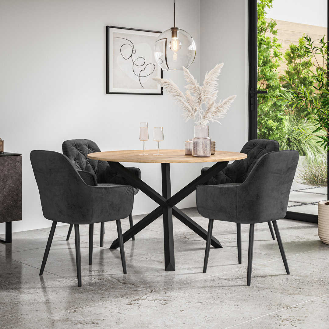 Adriunna 4 - Person Dining Set