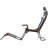 Racing Wheel Stand Foldable , Carbon Steel Driving Simulator Cockpit Adjustable Pedal & Dual-Mode Seating ,Fit Most Steering Wheels and Pedals